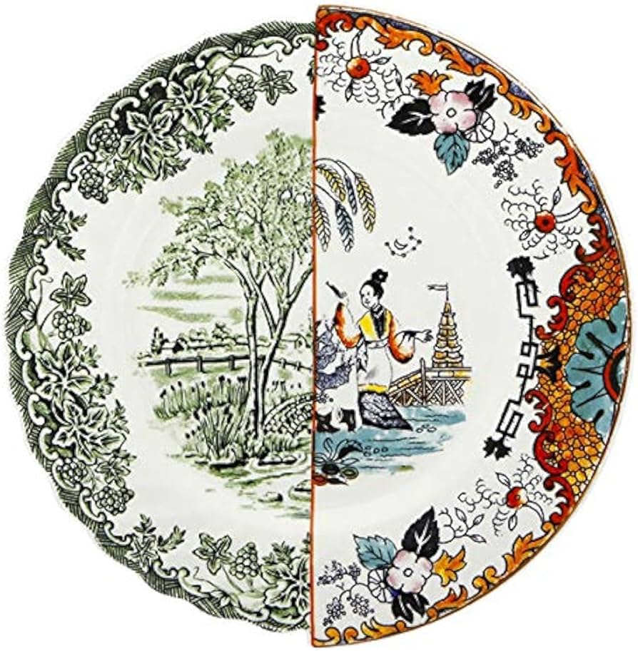 Amazon.com: Seletti Porcelain Dinner Plate Ø 27,5 H.2,3 