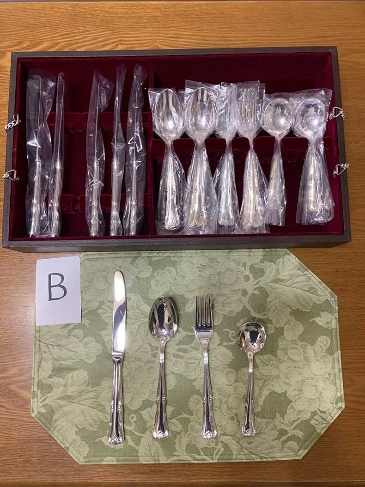 Amazon | 銀座和光 WAKO銀仕上げカトラリーBOXセット 103ピース | ノー