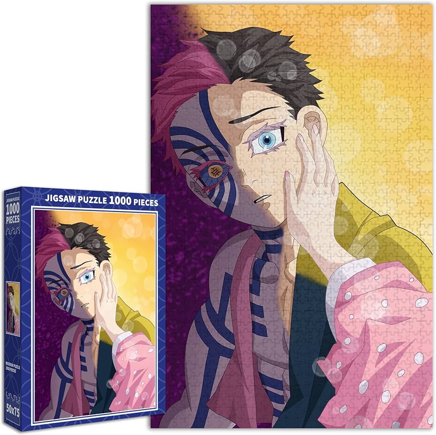 Amazon | 鬼滅の刃 猗窩座 パズル 1000ピース 鬼滅 ジグソーパズル