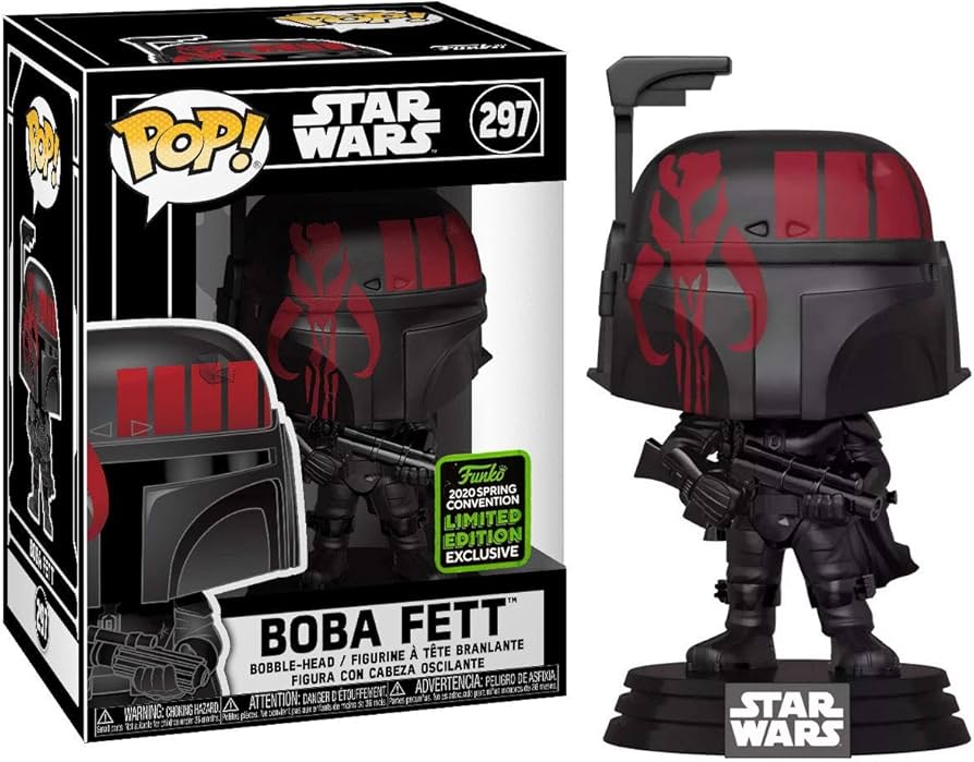 Amazon.com: Funko POP! Star Wars: Futura - Boba Fett (ECCC Shared