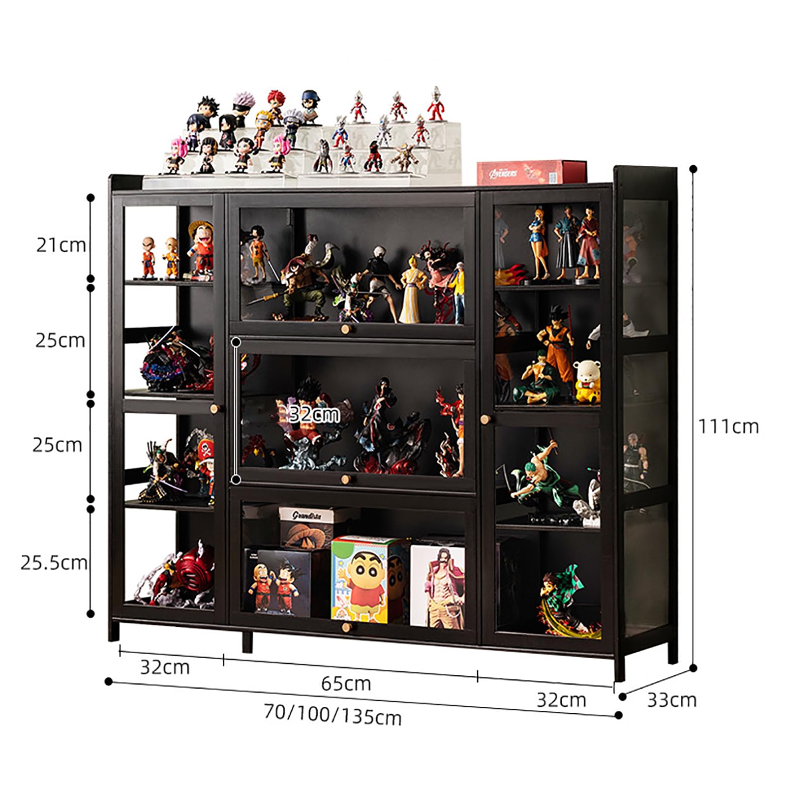 Amazon.co.jp: JSDMBD コレクションケース フィギュアケース 自由に