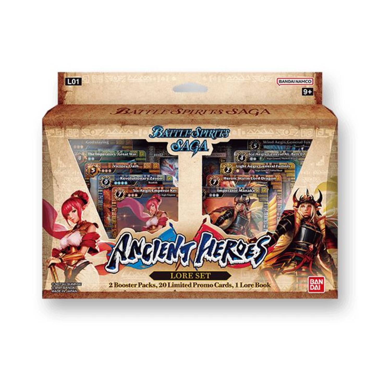 Amazon.com: Battle Spirits Saga Card Game: Lore Set 01 - Ancient