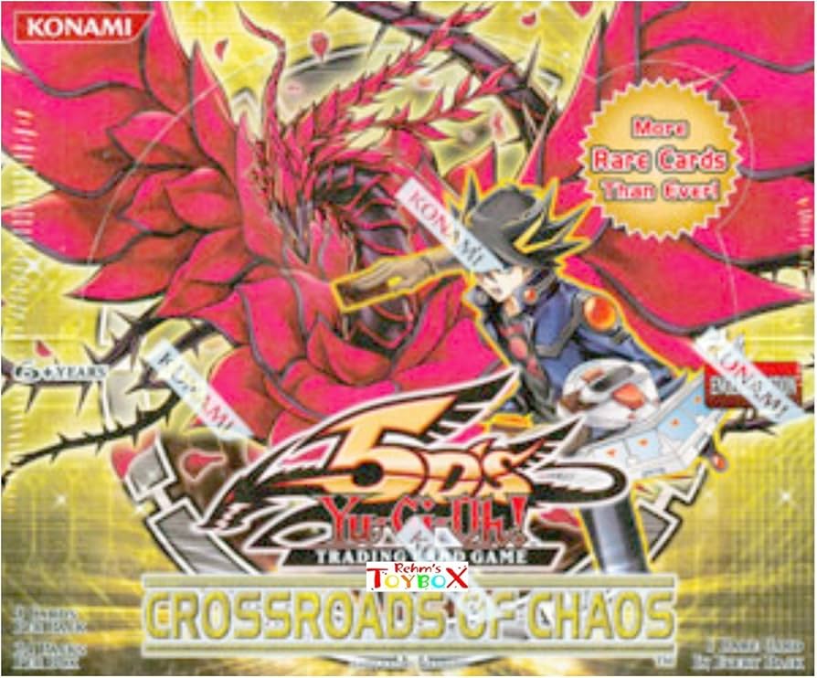 Amazon.com: YuGiOh 5D's Crossroads of Chaos ENGLISH Booster Box