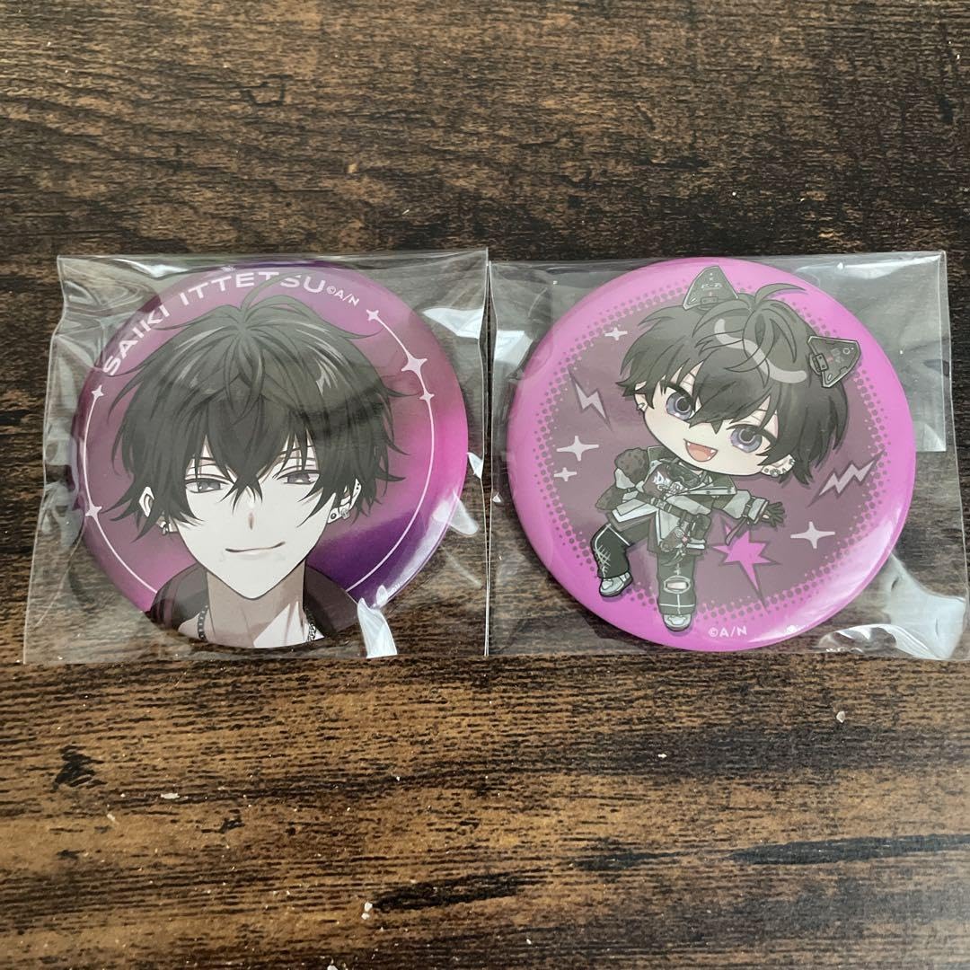 Amazon.co.jp: 佐伯イッテツ 缶バッジ : おもちゃ