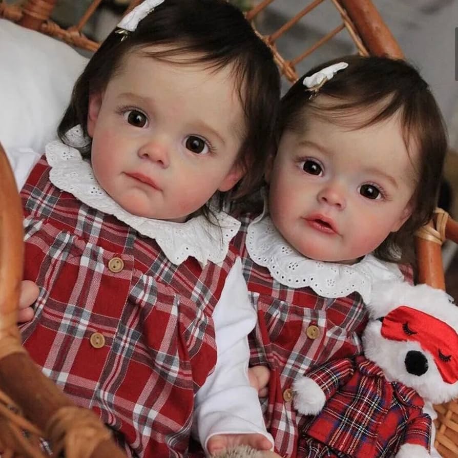 Amazon.co.jp: リボーンドール 24インチ 60cm 双子の赤ちゃん人形