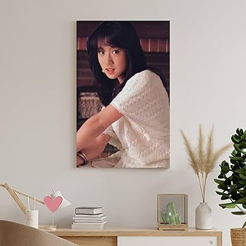 Amazon.co.jp: 中森 明菜 なかもり あきな 若いころ 超クリア ポスター