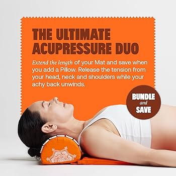 Amazon | Shakti Acupressure Mat Saffron Level 2, Sustainable