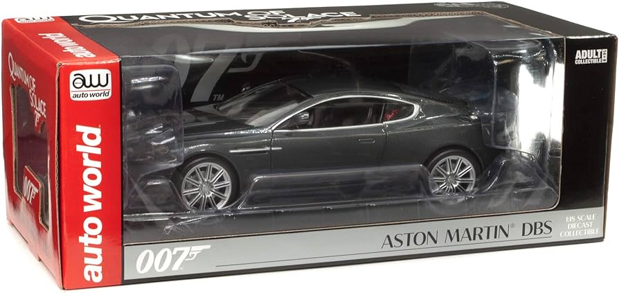 Amazon.com: Aston Martin DBS Quantum Silver/Dark Gray Metallic