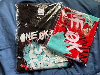 Amazon.co.jp: ワンオク グッズ ONE OK ROCK ハート Tシャツ タオル