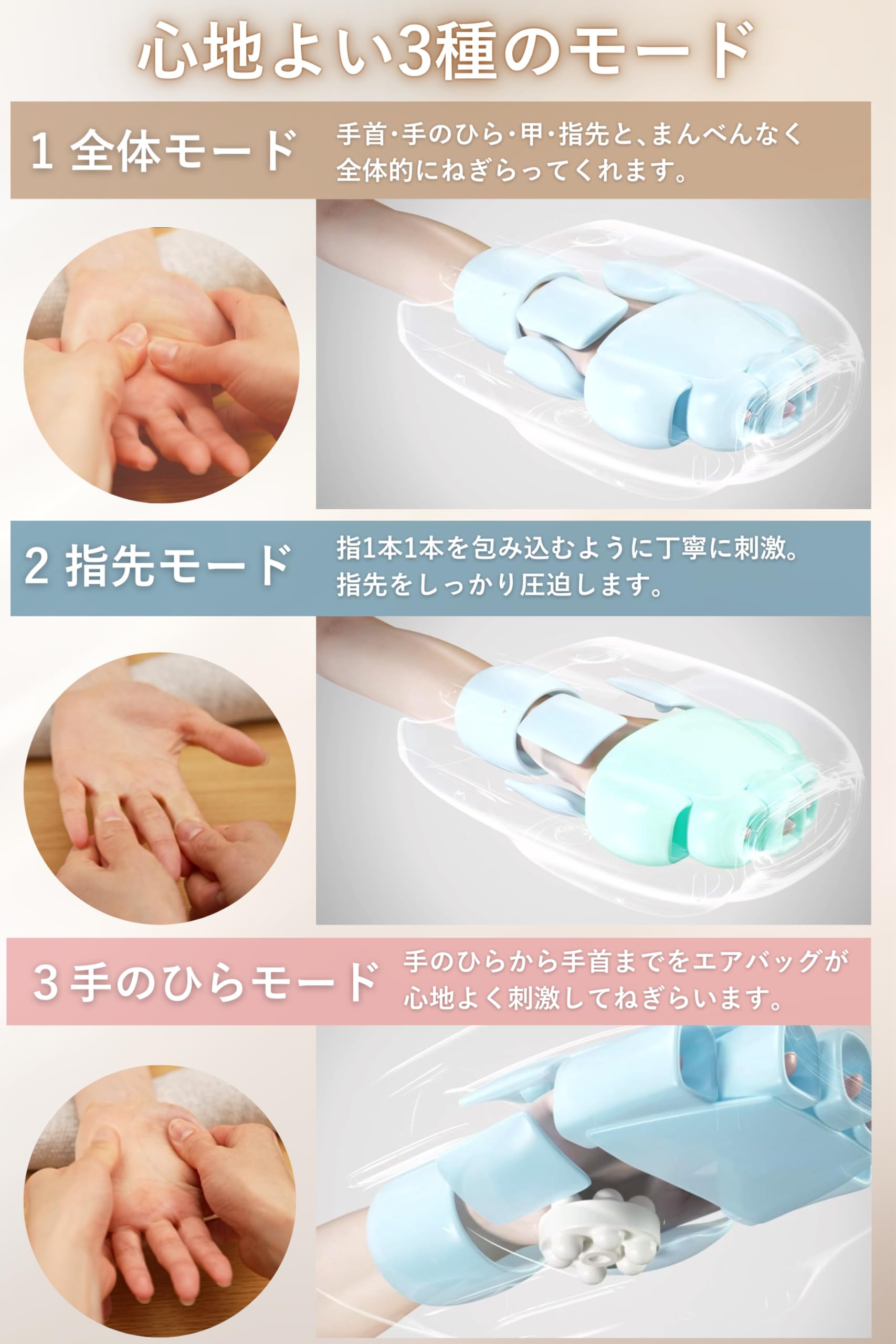 Amazon | 【Medifeel】 立体ハンドサロン ハンドケア 手もみ ツボ押し
