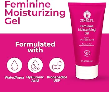 Amazon.com: ZENZSUAL Feminine Moisturizing Gel with Hyaluronic