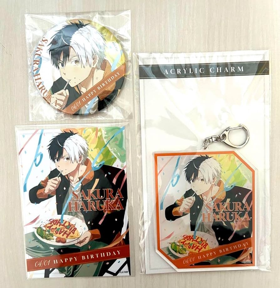 Amazon.co.jp: WIND BREAKER 桜 遥 誕生グッズ 完全受注生産グッズ