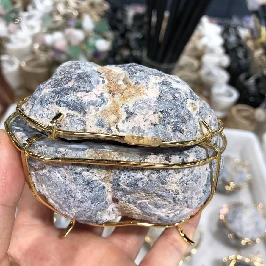 Amazon.co.jp: 天然水晶 1 ピース 560-600 グラム 1 個天然石瑪瑙