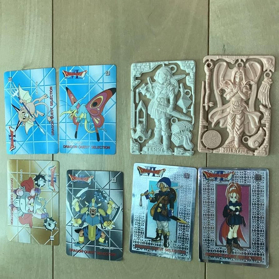 Amazon.co.jp: DQ 6 カード キーホルダー パキパキカード シール