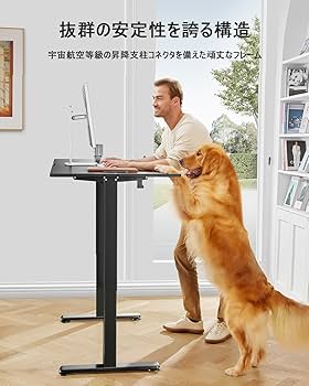 Amazon | ErGear 電動 オフィスワークテーブル 昇降式デスク