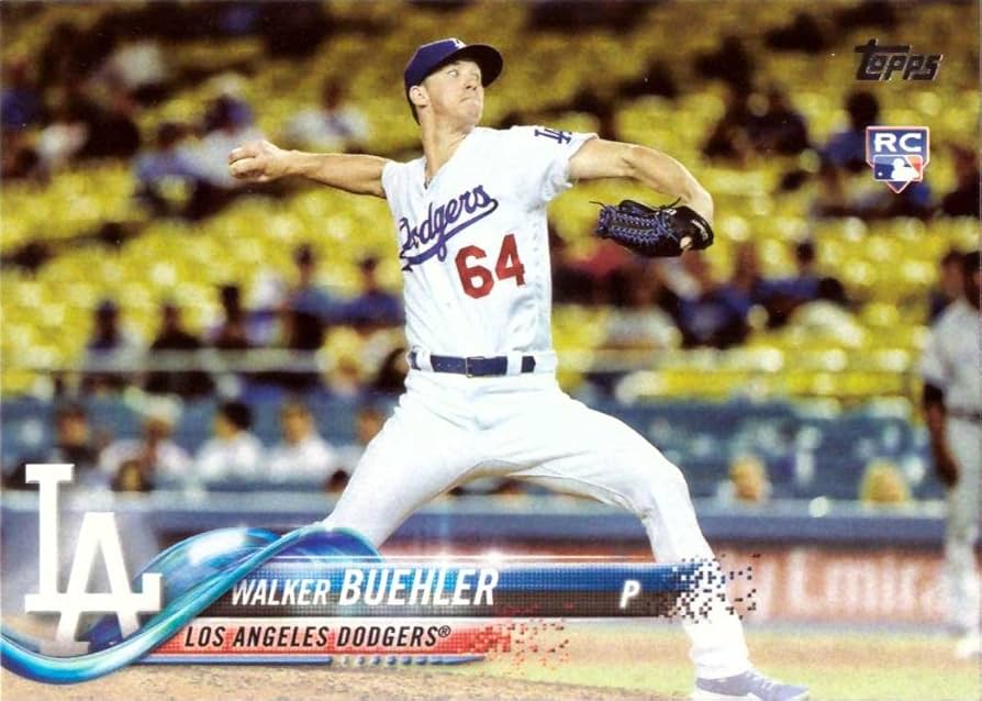 Amazon.com: 2018 Topps Baseball #177 Walker Buehler Rookie Card