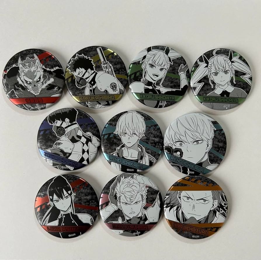 Amazon.co.jp: 怪獣8号 デコレクション 缶バッジ 1弾 11種セット