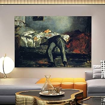 Amazon.co.jp: エドゥアール・マネEdouard Manet絵画作品（自殺）印刷
