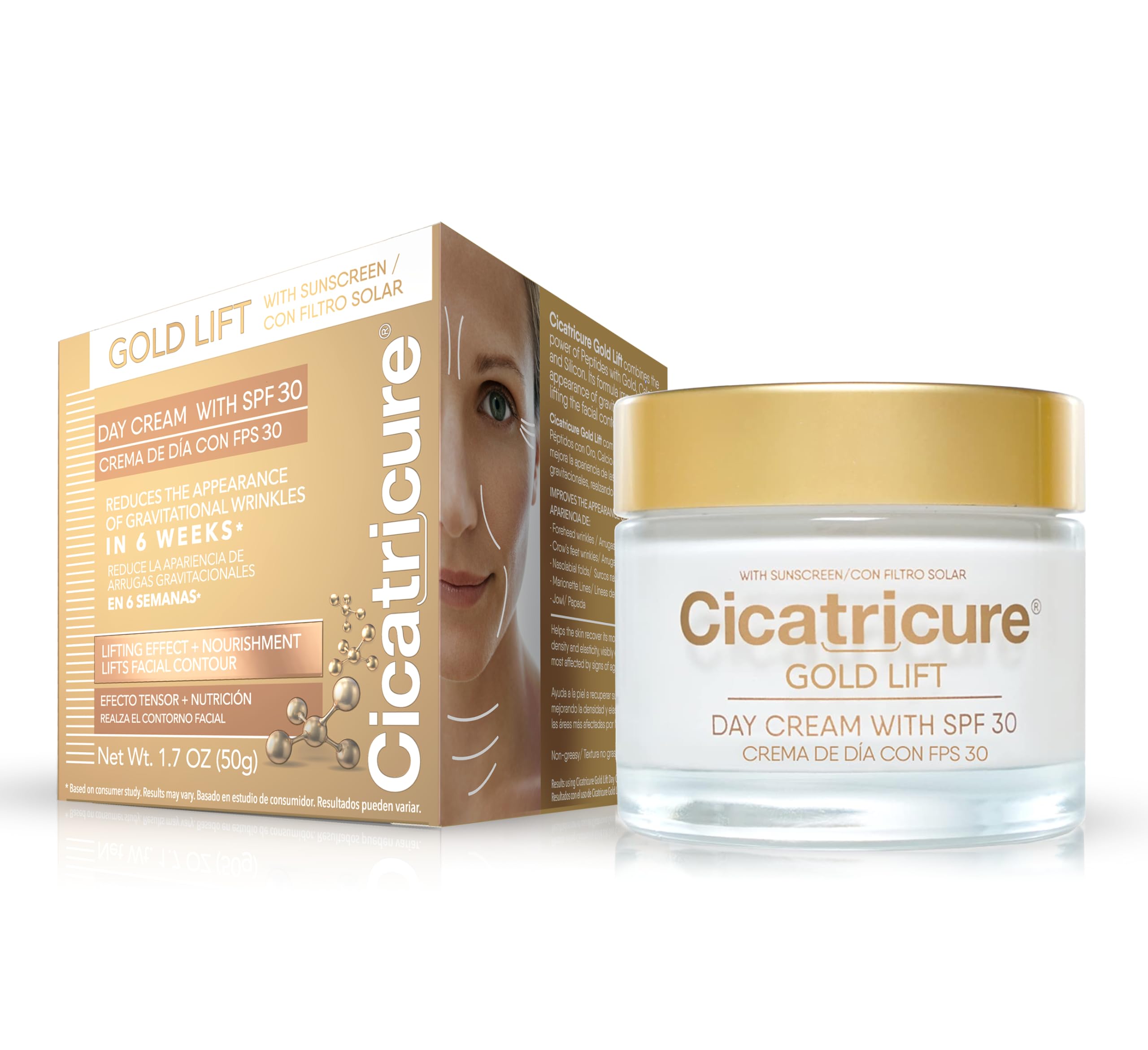 Amazon.com: Cicatricure Gold Lift Day Cream, Anti Aging Face