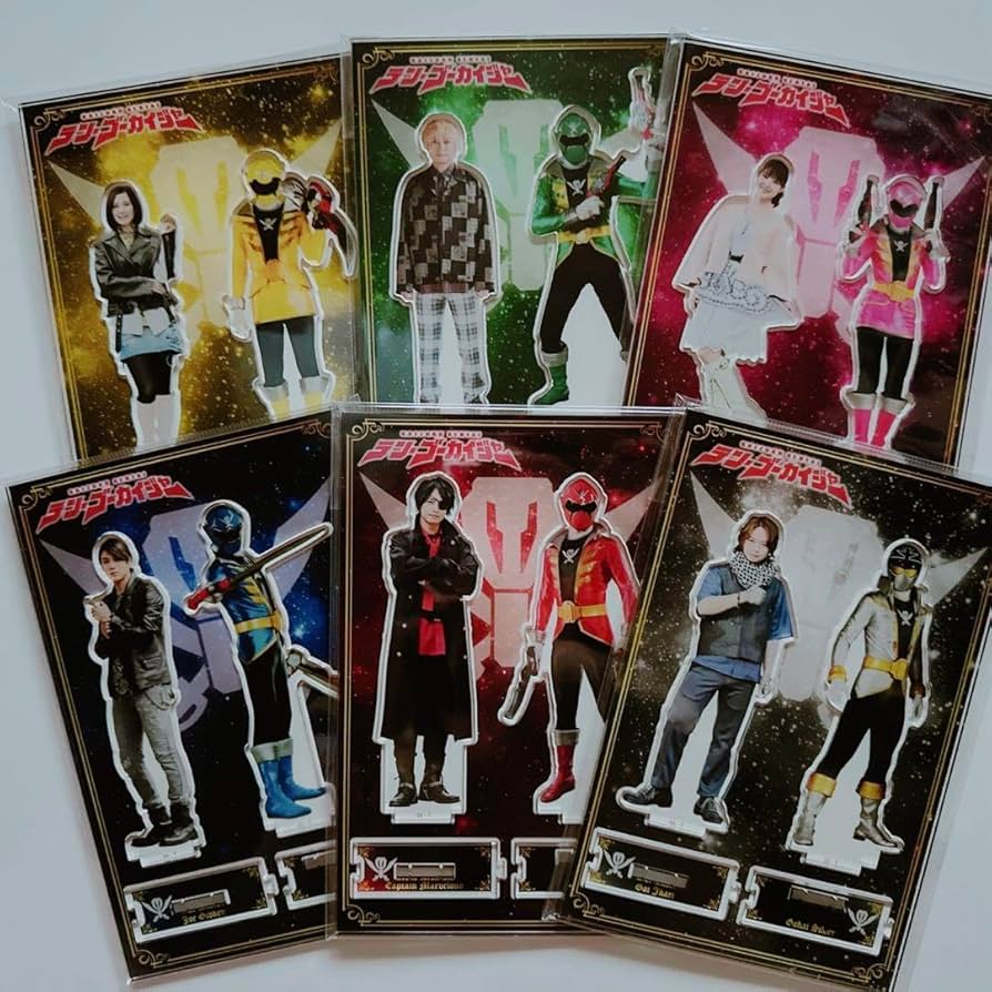 Amazon.co.jp: テン・ゴーカイジャー アクスタ 6人セット : ホーム