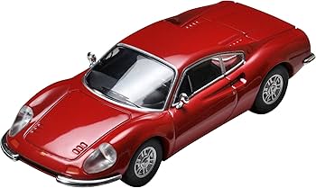 Amazon | トミカリミテッドヴィンテージ 1/64 TLV ディーノ246gt 赤