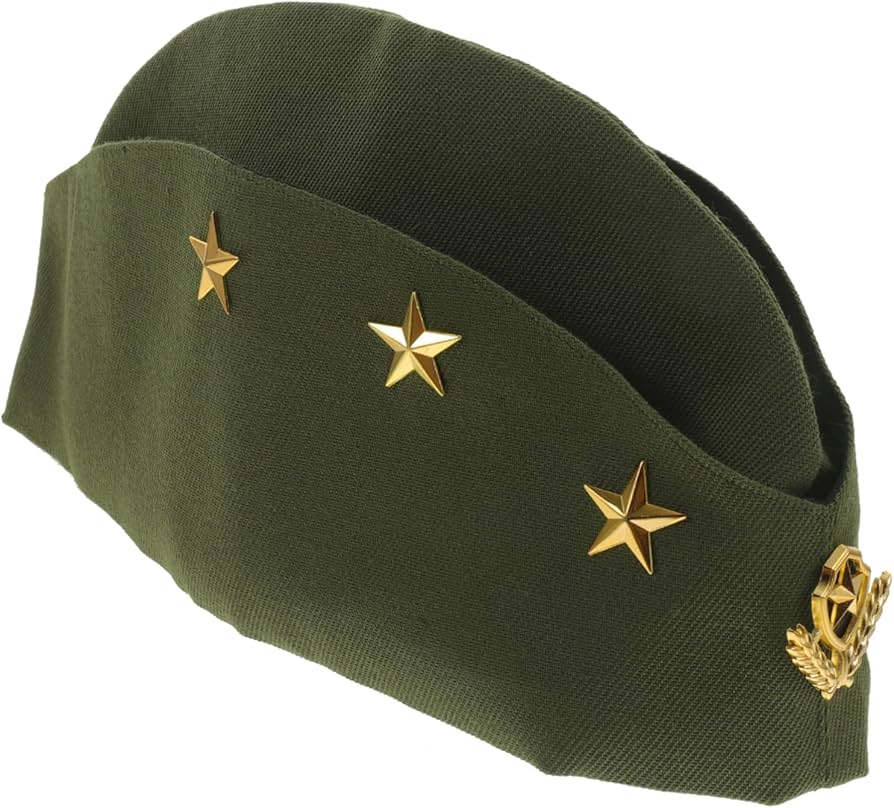 Amazon.co.jp: EXCEART ロシア軍 帽子 ソ連 キャップ ソビエト 帽子