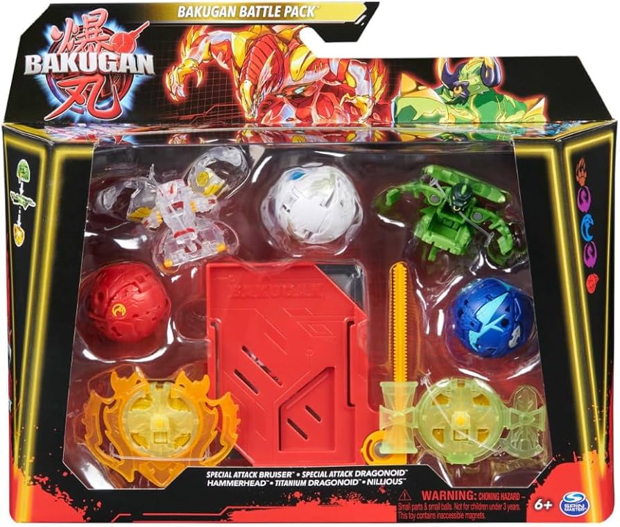 Amazon.com: Spin Master Bakugan - 3.0 Battle Pack - Red : Video Games