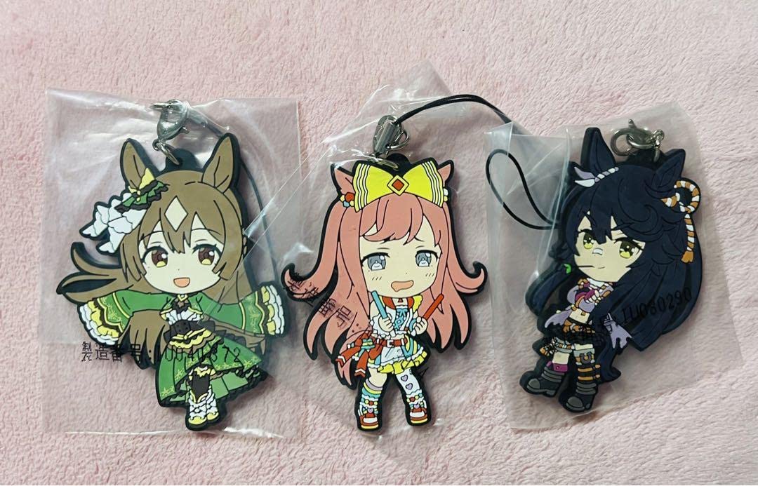 Amazon.co.jp: ウマ娘 一番くじ きゅんキャラ ラバーストラップ セット