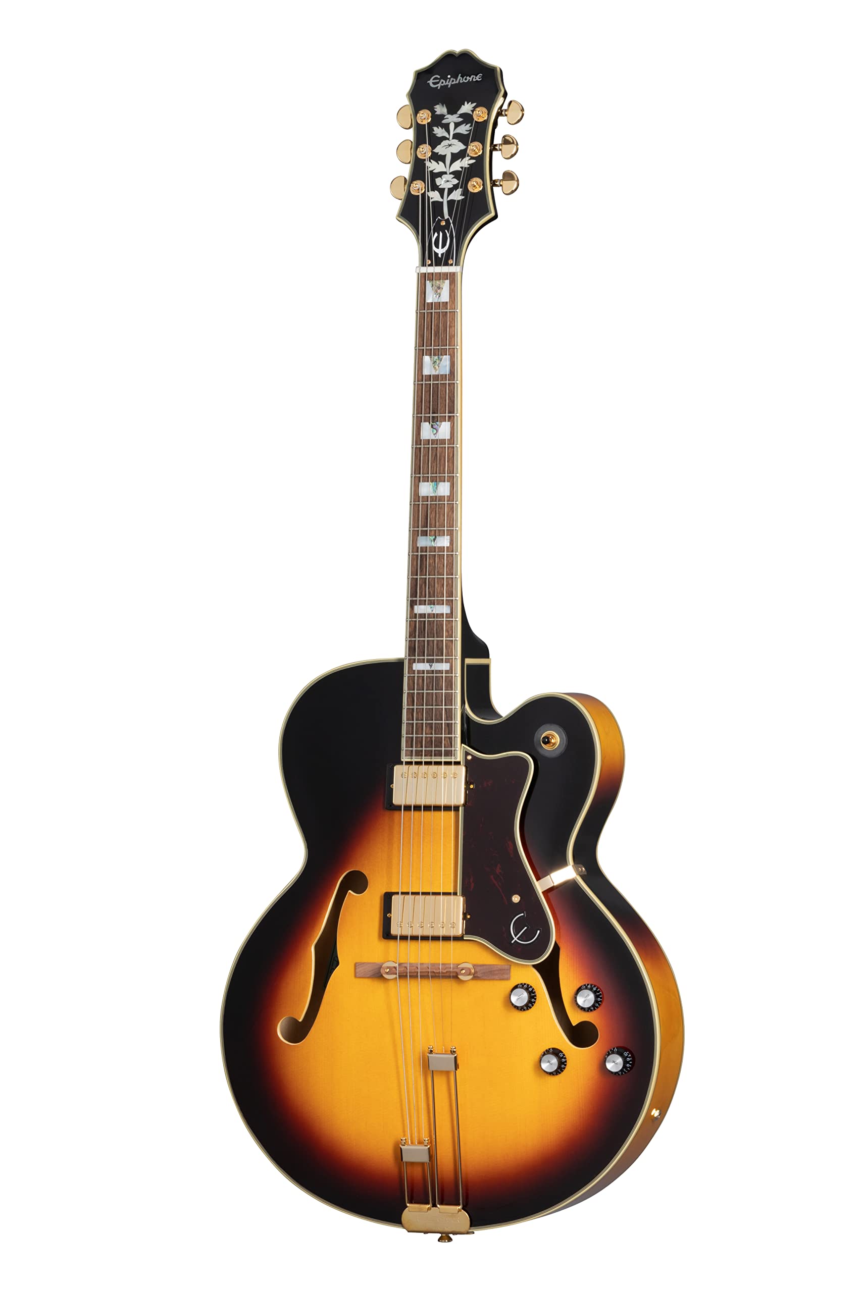 Amazon | Epiphone Broadway Vintage Sunvurst エレキギター フルアコ