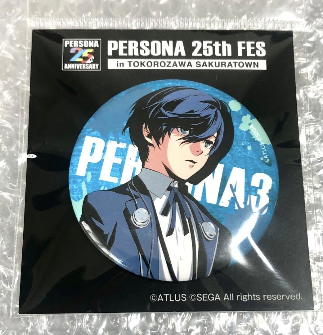 Amazon.co.jp: ペルソナ P25th FES 大展覧会 オリジナル缶バッジ P3