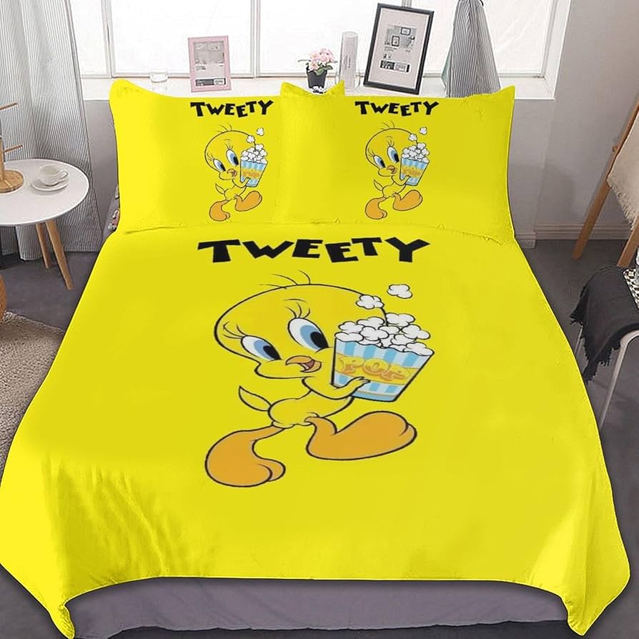 Amazon｜【3点セット】トゥイーティー ルーニー テューンズ 布団カバー