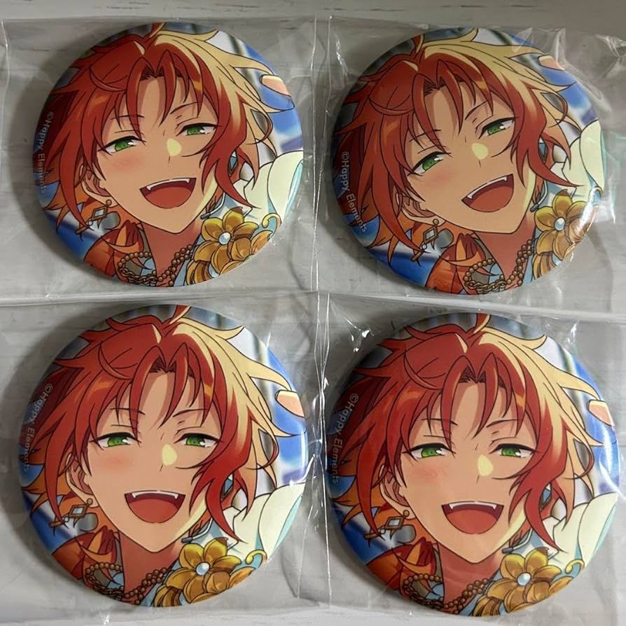 Amazon.co.jp: あんスタ 月永 レオ フィーチャー 2 缶バッジ : おもちゃ