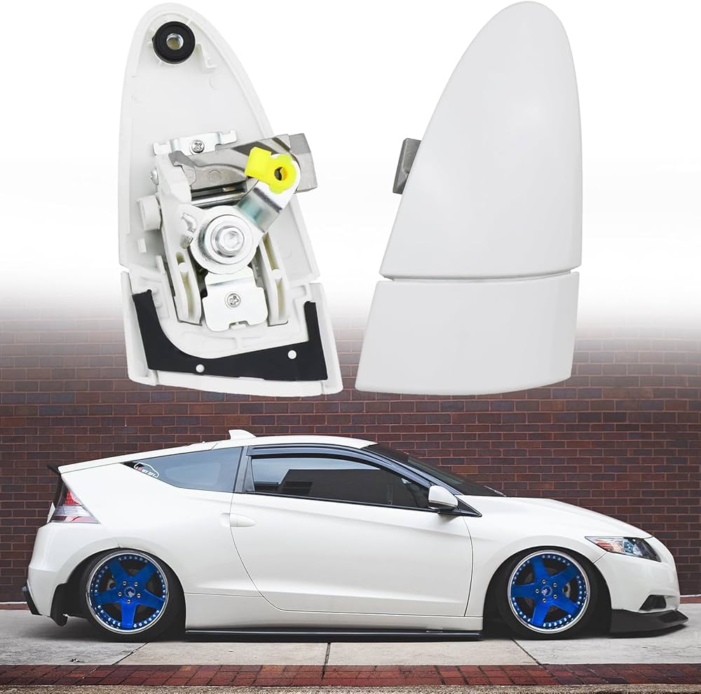 Amazon.co.jp: GOMADEIT 助手席側外装ドアハンドル ホワイト ホンダ