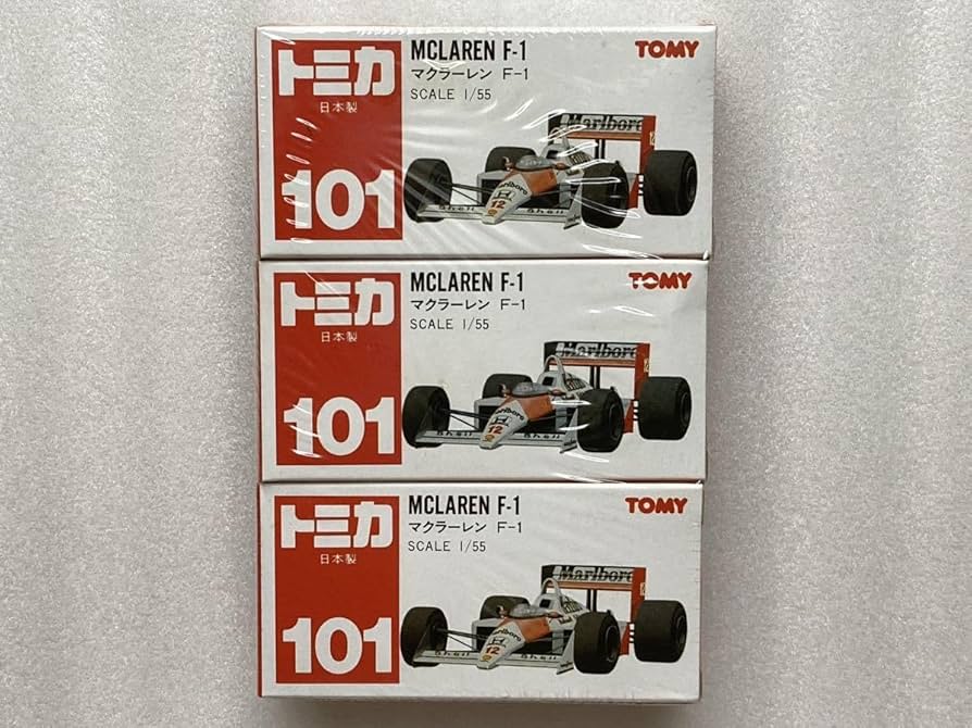 美品トミカ101マクラーレンホンダ F1 No.12 1/55 美品トミカ101