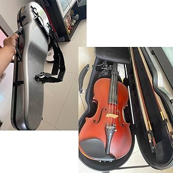 Amazon.co.jp: 4/4 3/4 バイオリンケース、軽量 バイオリンボックス