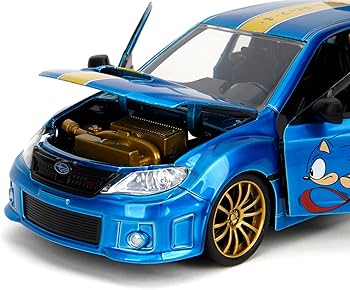 Amazon.com: Jada Sonic The Hedgehog 1:24 2012 Subaru Impreza WRX