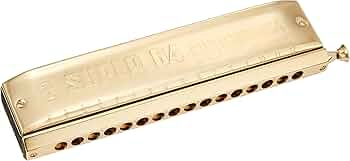 Amazon | HOHNER ホーナー クロマチック・ハーモニカ Super-64-Gold