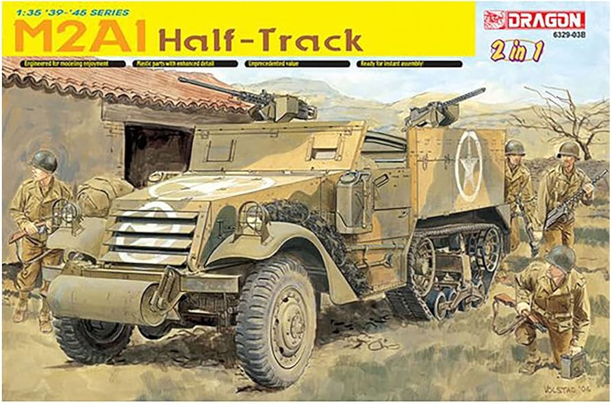 Amazon | ドラゴン 1/35 第二次世界大戦 アメリカ軍 M2/M2A1 ハーフ