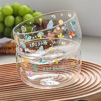 Amazon | キッチン用ボウルガラスボウル透明耐熱フルーツサラダホーム