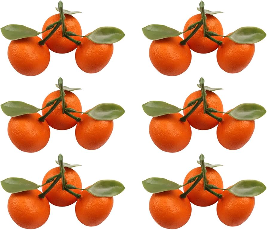 Amazon.co.jp: XEGZLH 人工ミニチュアタンジェリンオレンジモデル