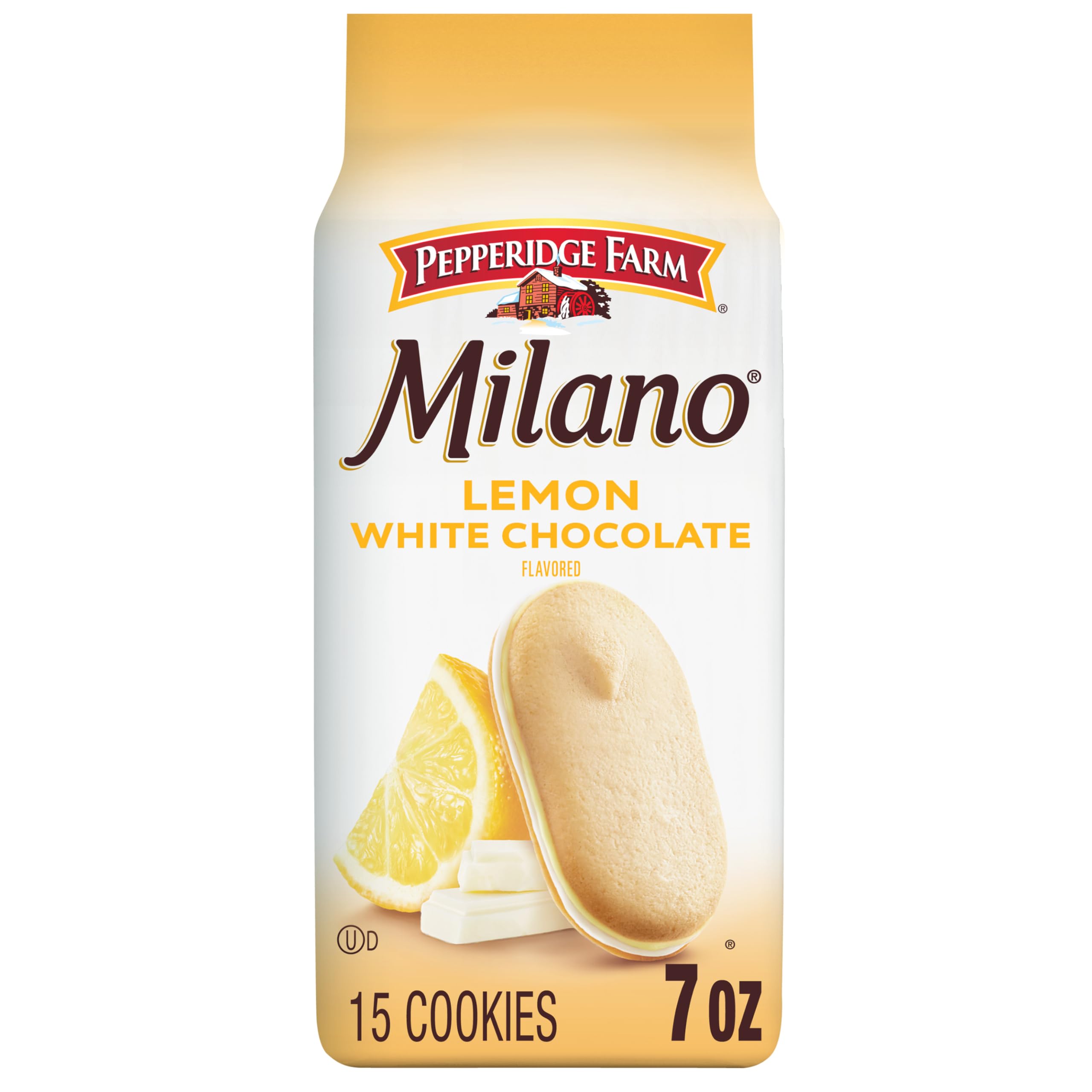 Amazon.com : Pepperidge Farm Milano White Chocolate Lemon Flavored