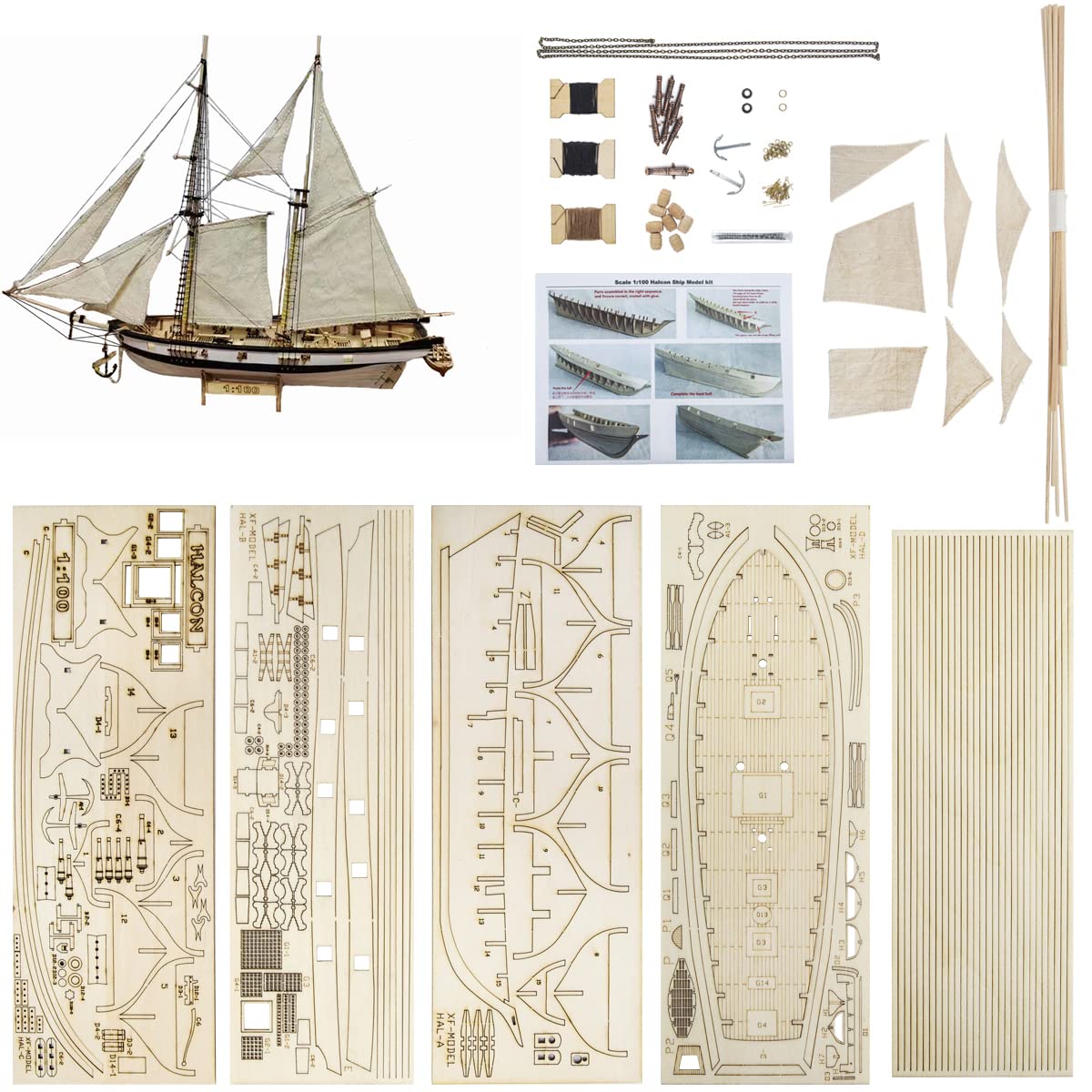 Amazon.com: GAWEGM Wood Ship Models Kits to Build for Adults