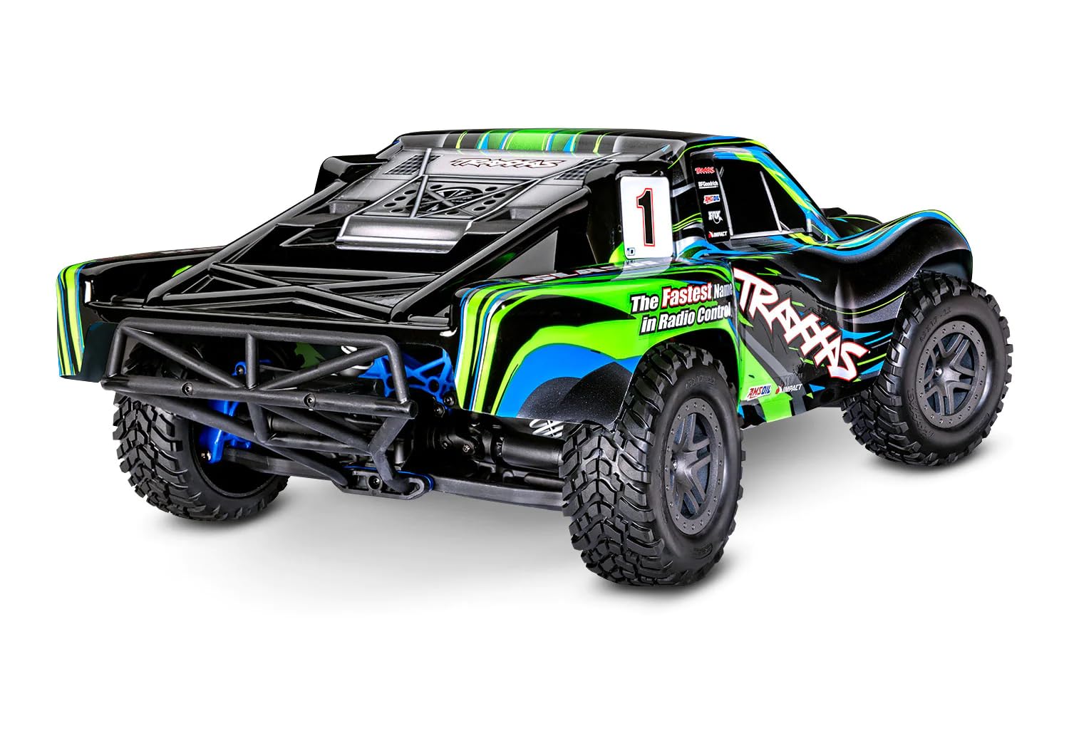 Amazon.co.jp: Traxxas TRA68154-4-GRN Slash 4X4 Brushless: 1/10