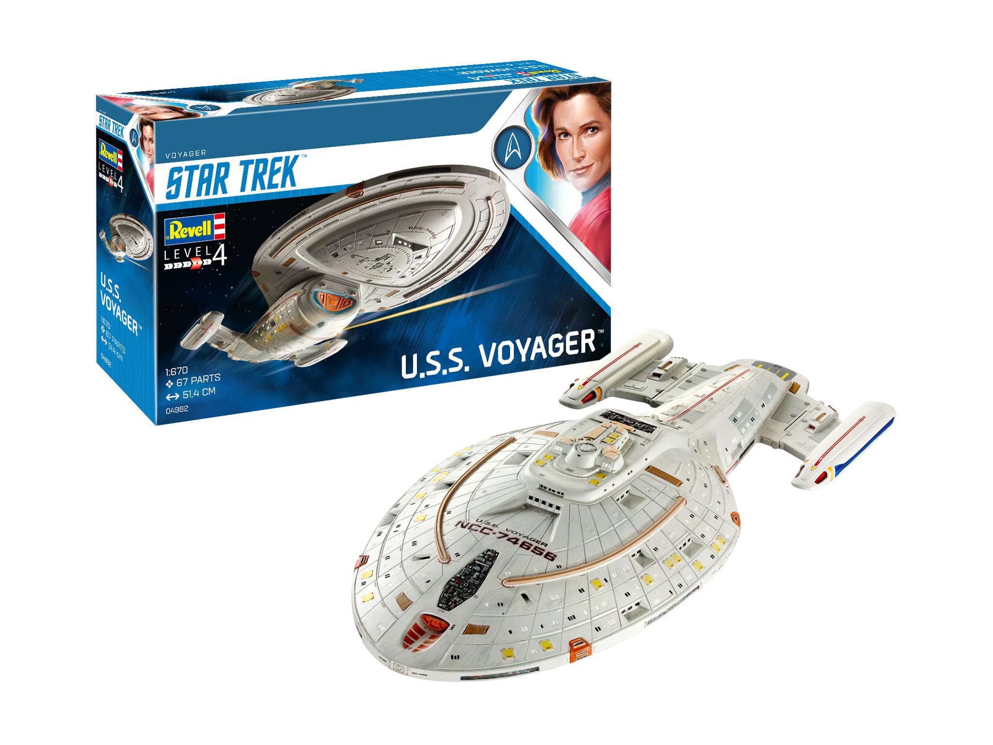 Amazon | ドイツレベル スタートレック:ヴォイジャー NCC-74656 U.S.S