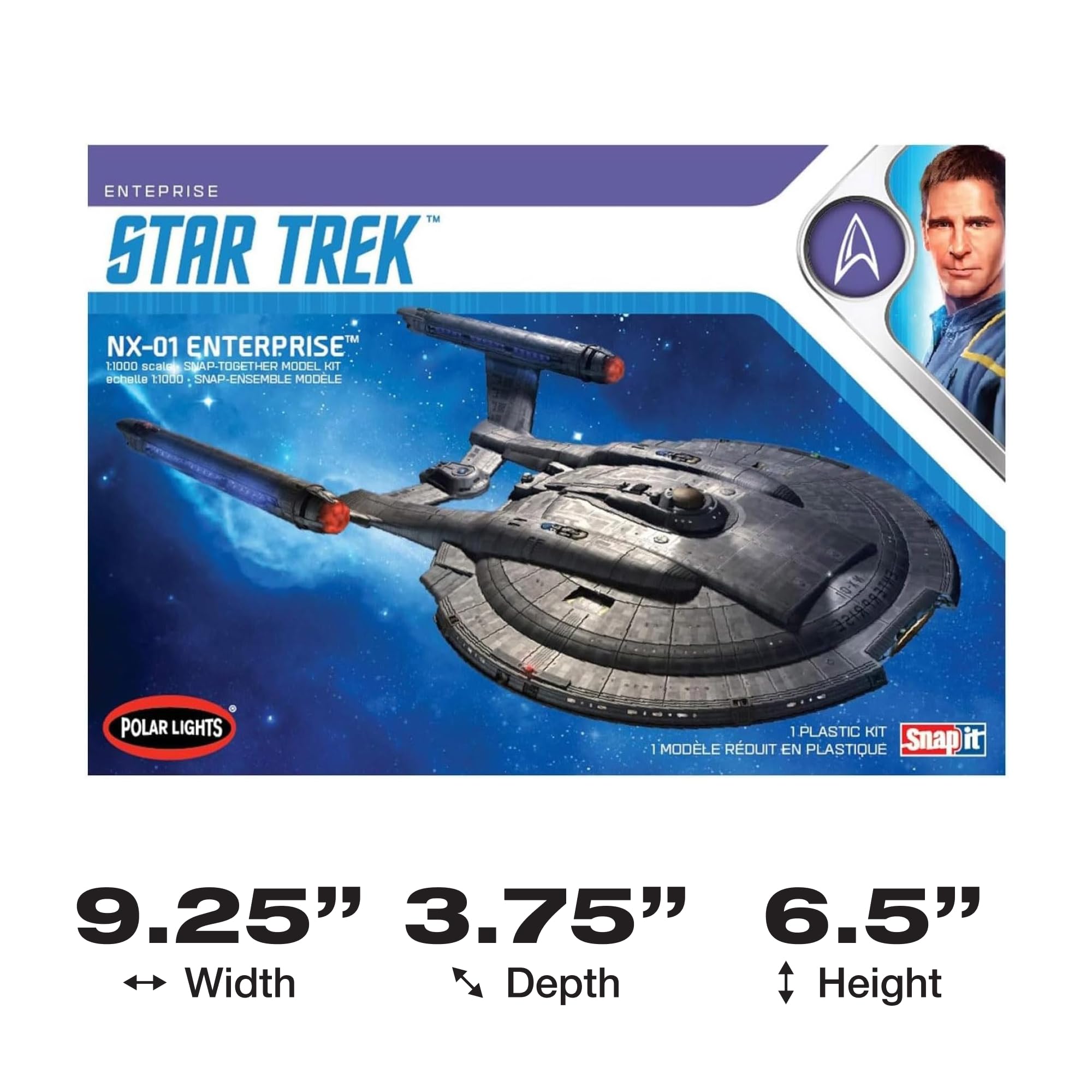 Amazon | ポーラライツ スタートレック:エンタープライズ NX-01