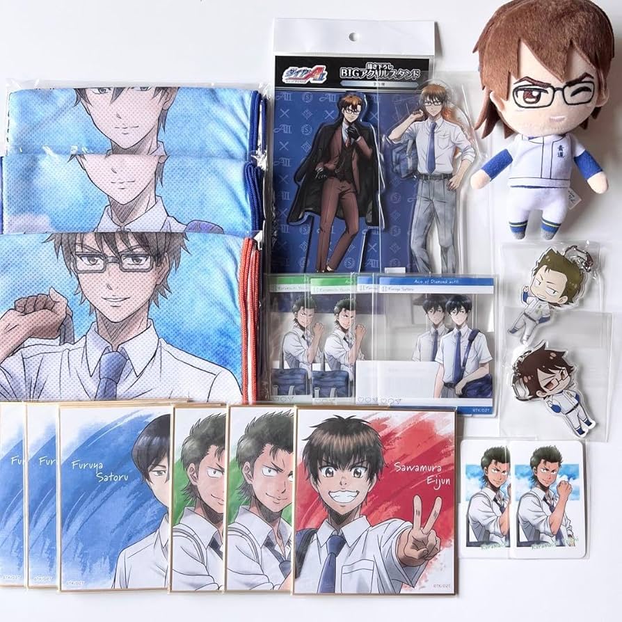 Amazon.co.jp: ダイヤのA 御幸一也 倉持洋一 降谷暁 沢村栄純 アクリル