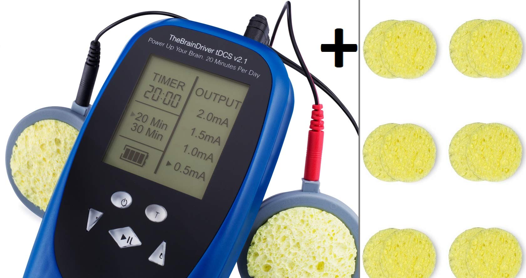 Amazon.co.jp: tDCSデバイス - TheBrainDriver v2.tDCS 合計8セットの