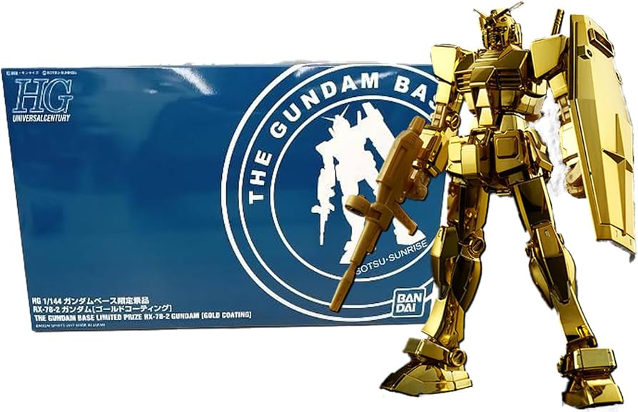 Amazon.co.jp: HG ガンダムベース限定景品 RX-78-2 ガンダム [ゴールド