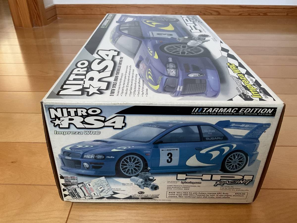 HPI RS4 3 1/10 4WD ニトロRCカー HPI RS4 3 1/10 4WD ニトロRCカー