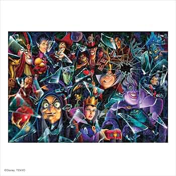 Amazon.co.jp: 1000ピース ジグソーパズル ディズニー ヴィランズ大